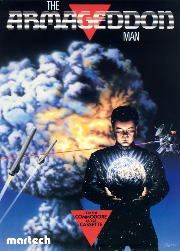 Global Commander box art for Commodore 64